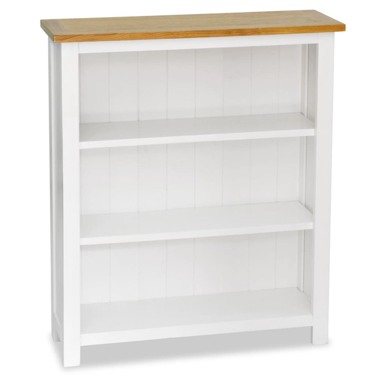 vidaXL Kirjahylly 3 tasoa 72x22,5x82 cm täystammi