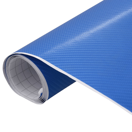 vidaXL Auton päällystekalvot 2 kpl 4D sininen 100x150 cm + 50x150 cm