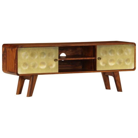 vidaXL TV-taso Täysi seesampuu 120 x 30 x 45 cm