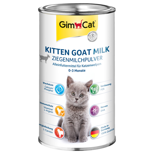GimCat-vuohenmaitojauhe kissanpennuille - 3 x 200 g