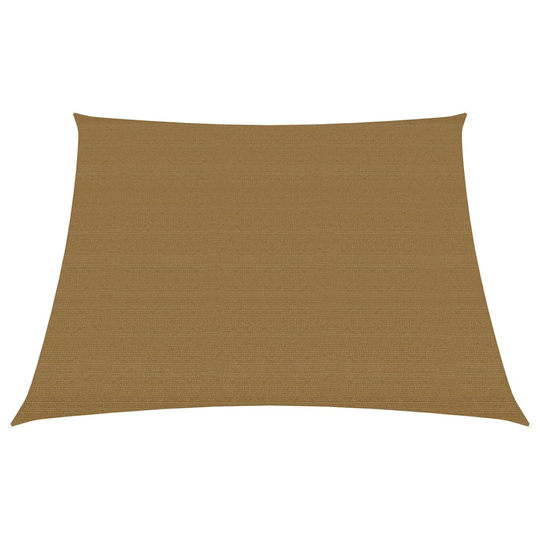 vidaXL Aurinkopurje 160 g/m² harmaanruskea 3/4x3 m HDPE