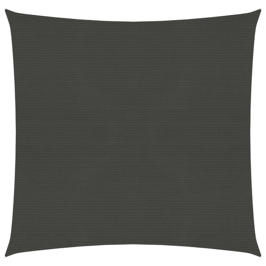 vidaXL Aurinkopurje 160 g/m² antrasiitti 4x4 m HDPE
