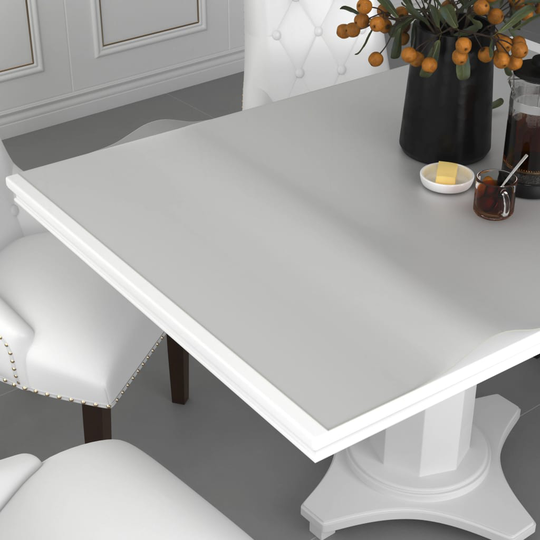 vidaXL Pöytäsuoja matta 70x70 cm 2 mm PVC