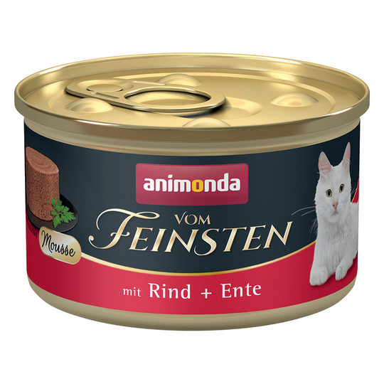 Animonda Vom Feinsten Adult 12 x 85 g - nauta + ankka