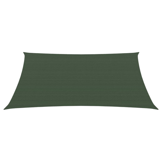 vidaXL Aurinkopurje 160 g/m² tummanvihreä 3/4x3 m HDPE