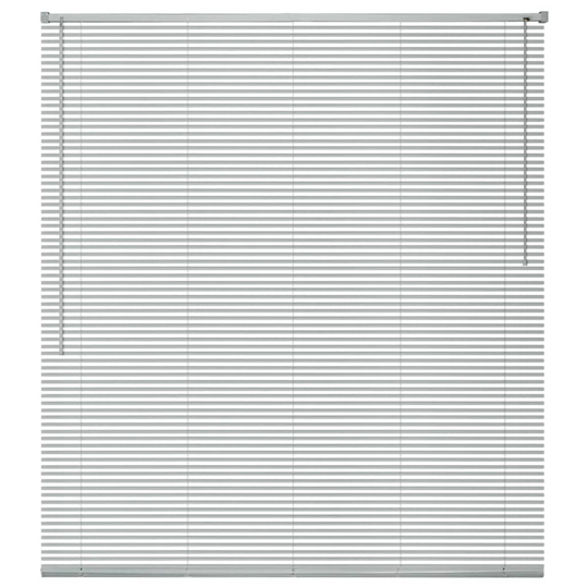 vidaXL Sälekaihtimet Alumiini 80x220 cm Hopea
