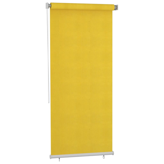 vidaXL Rullaverho ulkotiloihin 100x230 cm keltainen