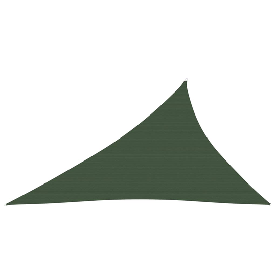 vidaXL Aurinkopurje 160 g/m² tummanvihreä 3x4x5 m HDPE