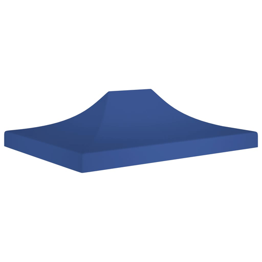vidaXL Juhlateltan katto 4x3 m sininen 270 g/m²