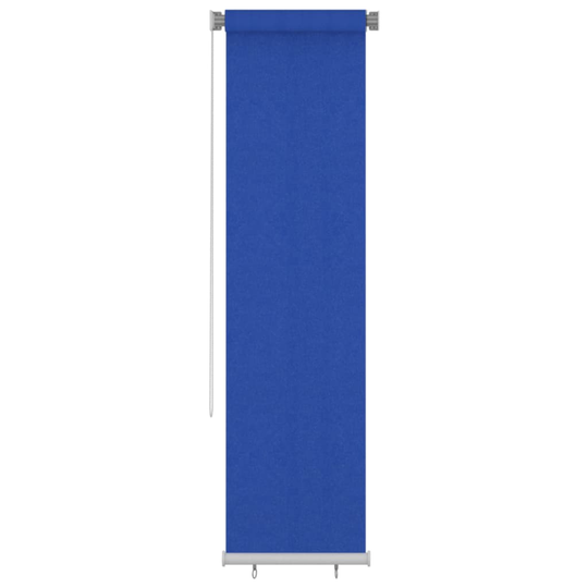 vidaXL Rullaverho ulkotiloihin 60x230 cm sininen HDPE