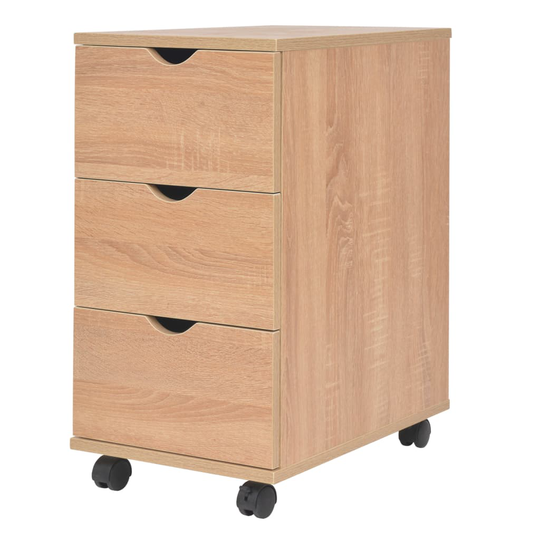 vidaXL Lipasto 33x45x60 cm tammi