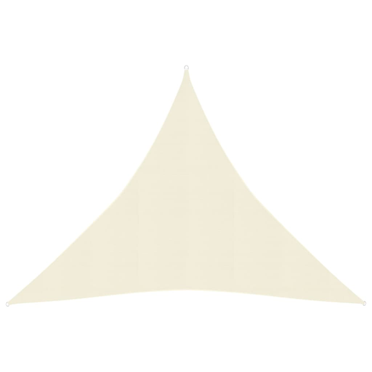 vidaXL Aurinkopurje 160 g/m² kerma 4,5x4,5x4,5 m HDPE