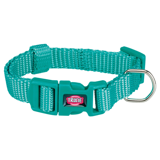 Trixie Premium -kaulapanta, merenvärinen - XS - S: kaulanympärys 22 - 35 cm, L 10 mm