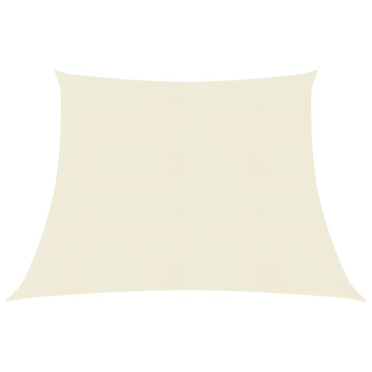 vidaXL Aurinkopurje 160 g/m² kerma 4/5x4 m HDPE