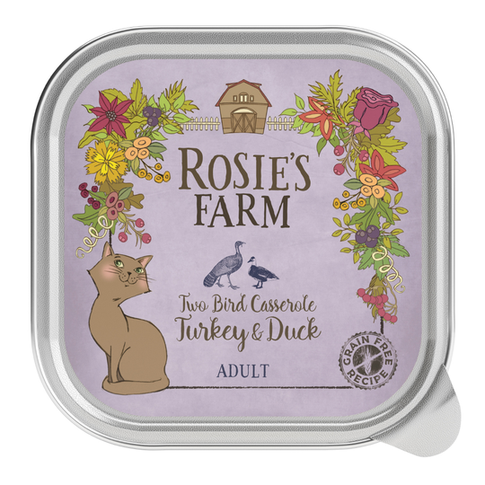 Rosie's Farm 16 x 100 g erikoishintaan! - kalkkuna & ankka