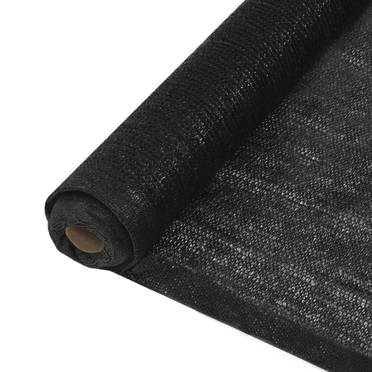 vidaXL Näkösuoja HDPE 1x50 m musta 150 g/m²