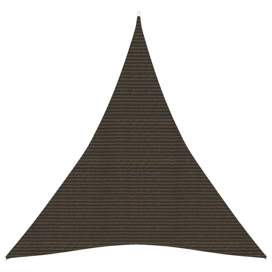 vidaXL Aurinkopurje 160 g/m² ruskea 3x4x4 m HDPE