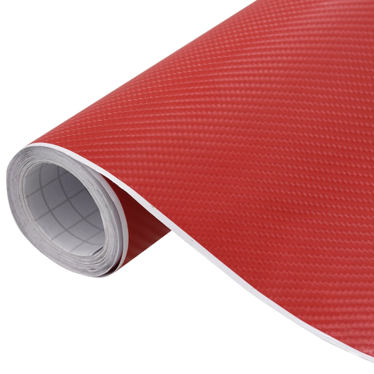 vidaXL Auton päällystekalvot 2 kpl 4D punainen 100x150 cm