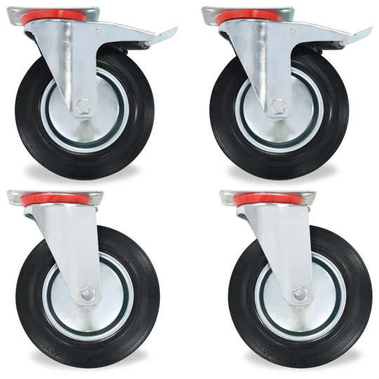 vidaXL Rullapyörät 32 kpl 200 mm