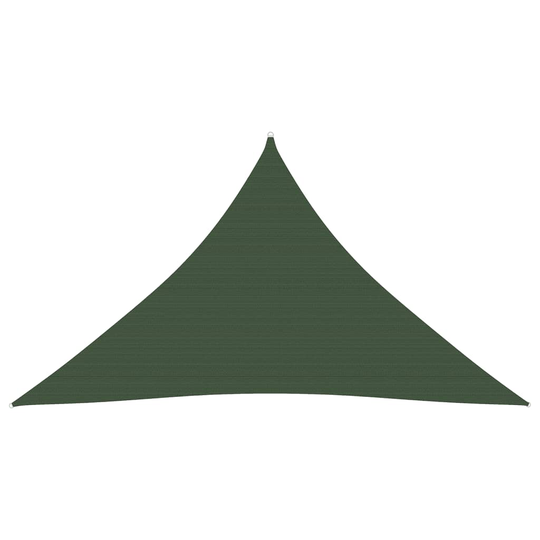 vidaXL Aurinkopurje 160 g/m² tummanvihreä 3x3x4,2 m HDPE