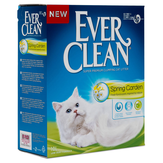 Ever Clean® Spring Garden -paakkuuntuva hiekka - 10 l