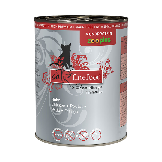 catz finefood Monoprotein zooplus 6 x 400 g - kana