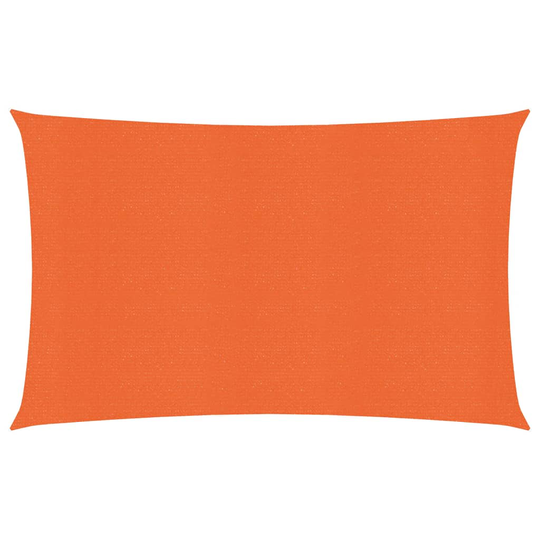 vidaXL Aurinkopurje 160 g/m² oranssi 2x4 m HDPE