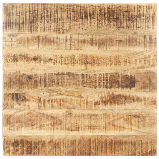 vidaXL Pöytälevy täysi mangopuu 15-16 mm 80x80 cm