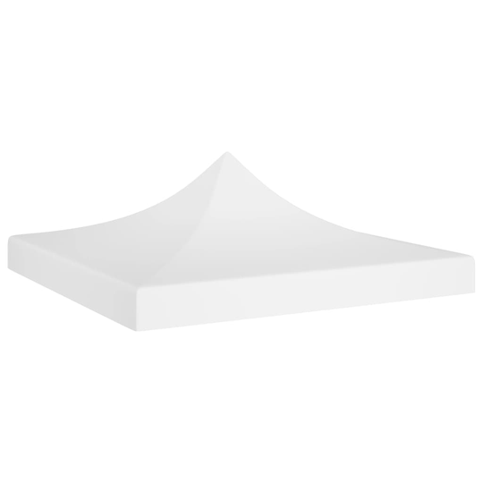 vidaXL Juhlateltan katto 2x2 m valkoinen 270 g/m²
