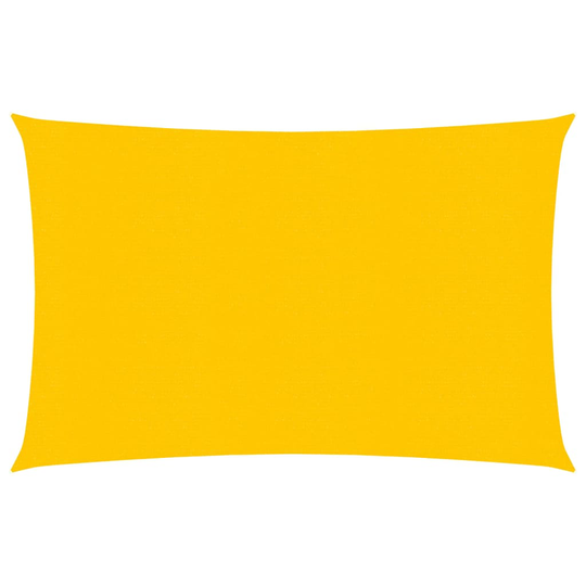 vidaXL Aurinkopurje 160 g/m² keltainen 2,5x3,5 m HDPE