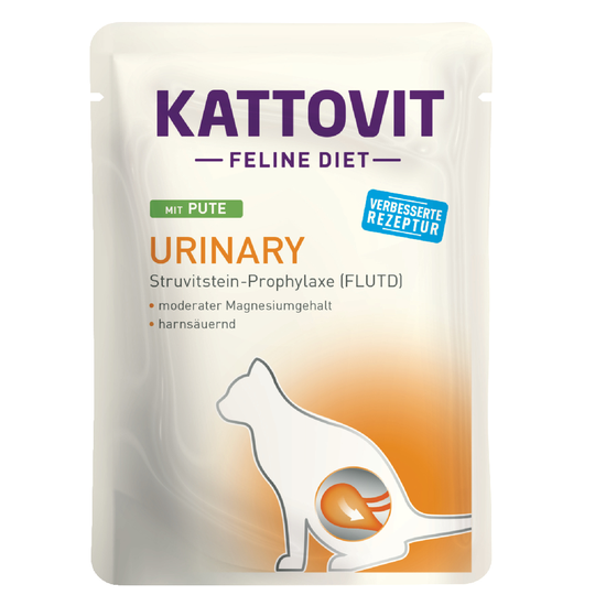 Kattovit Urinary Pouch - 6 x 85 g kalkkuna