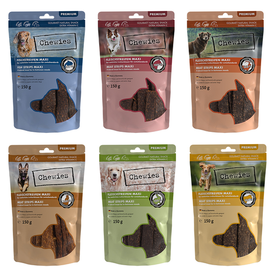 Chewies Maxi -lihasuikalesekoitus - 6 x 150 g