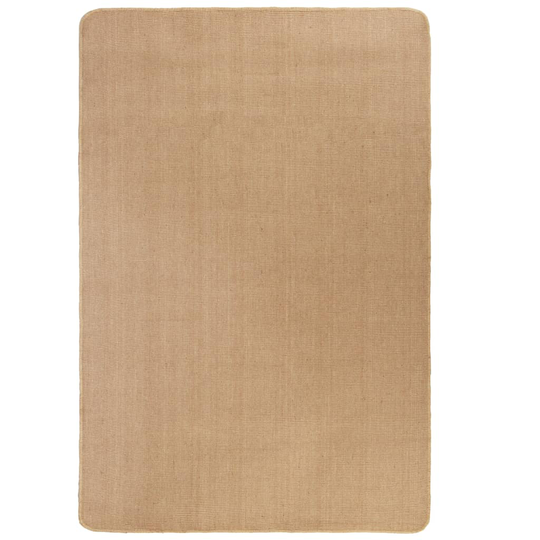vidaXL Juuttimatto lateksitaustalla 140x200 cm luonnollinen