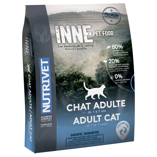 Nutrivet Inne Cat Adult Fish - säästöpakkaus: 2 x 6 kg
