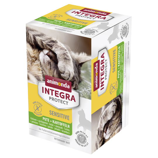 Animonda Integra Protect Adult Sensitive -rasiat - 6 x 100 g kalkkuna & peruna