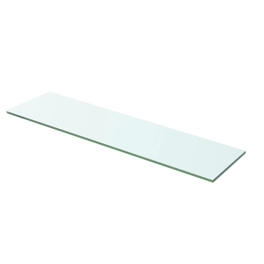 vidaXL Hyllypaneeli Kirkas Lasi 60x12 cm