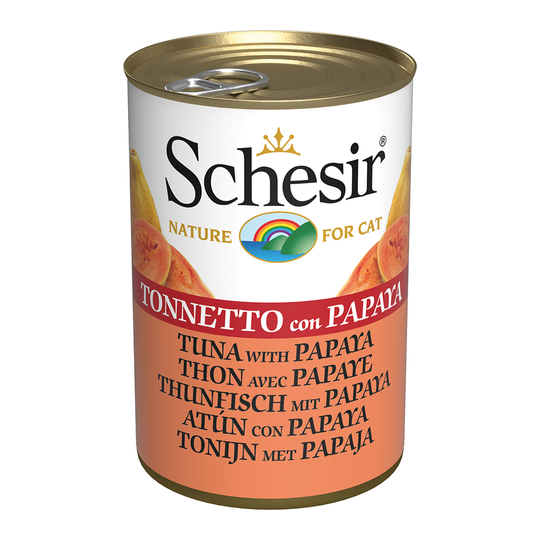 Schesir in Jelly, 6 x 140 g - tonnikala & papaija hyytelössä