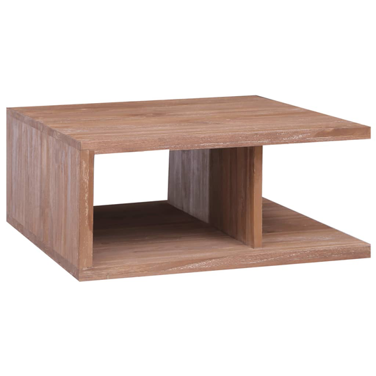 vidaXL Sohvapöytä 70x70x30 cm täysi tiikki