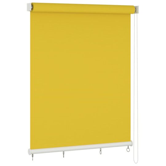 vidaXL Rullaverho ulkotiloihin 200x140 cm keltainen