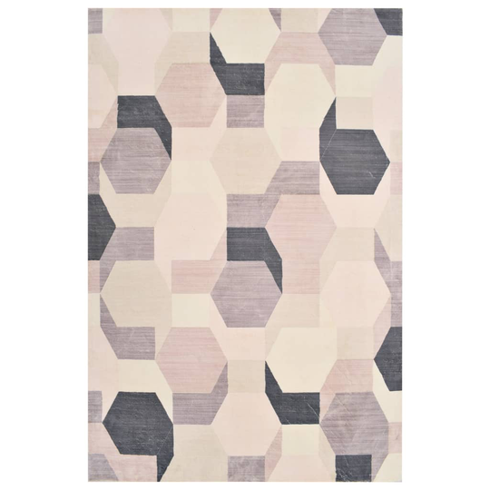 vidaXL Painatettu matto monivärinen 160x230 cm polyesteri