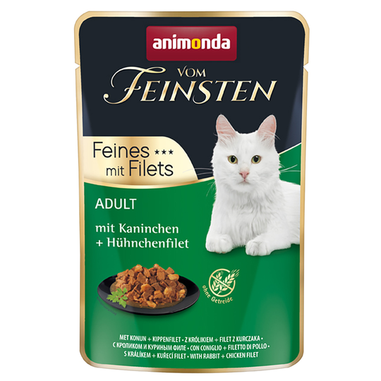 Animonda Vom Feinsten Adult 18 x 85 g - kani + kanafilee