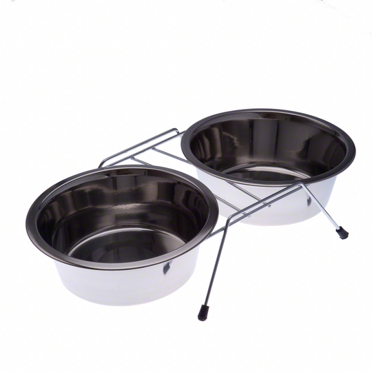 2-kuppinen ruokintateline - 2 x 0,35 l, Ø 13,0 cm