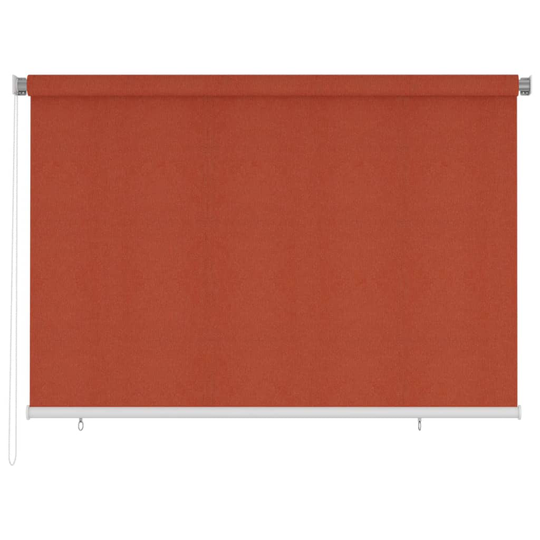 vidaXL Ulkorullaverho 220x140 cm terrakotta HDPE