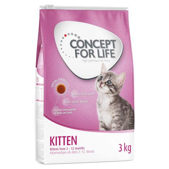 Concept for Life Kitten - paranneltu koostumus! - 3 kg