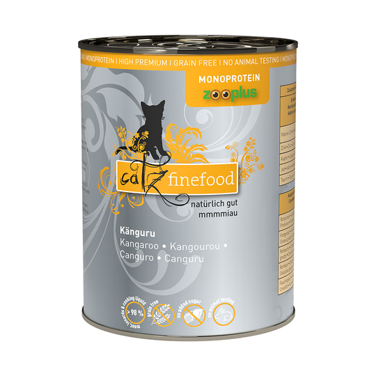 catz finefood Monoprotein zooplus 6 x 400 g - kenguru