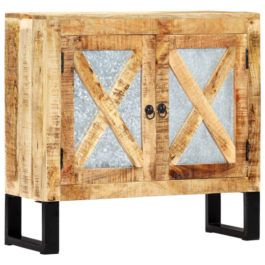 vidaXL Senkki 80x30x76 cm täysi mangopuu