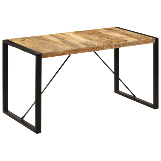 vidaXL Ruokapöytä 140x70x75 cm mangopuu
