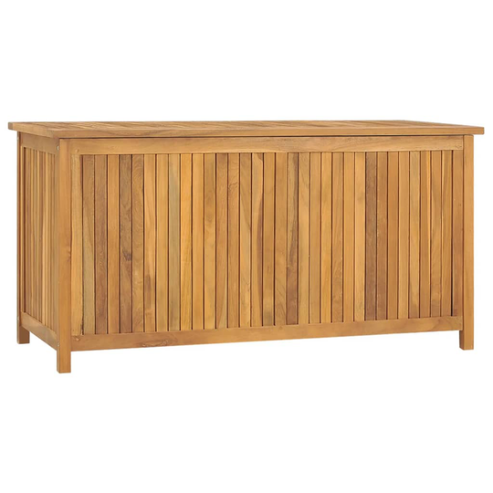 vidaXL Puutarhalaatikko 114x50x58 cm täysi tiikki