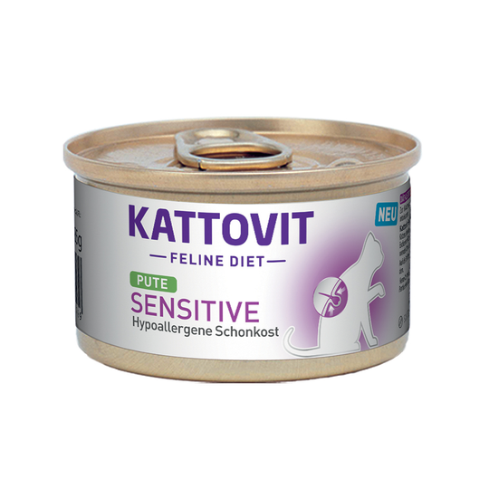 Kattovit Sensitive 85 g - 12 x 85 g kalkkuna