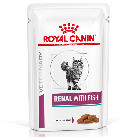 Royal Canin Veterinary Feline Renal - Fish, 12 x 85 g